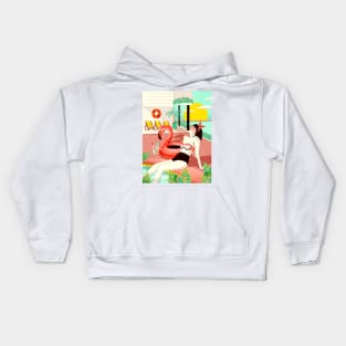 California Dreaming by Cindy Rose Studio Kids Hoodie